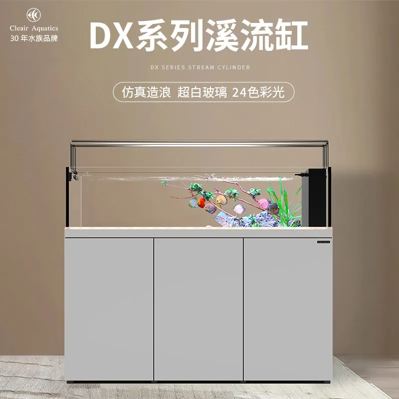 Aquarium Planted Tank Setup - Aa Fish tank ultra-white glass integrated