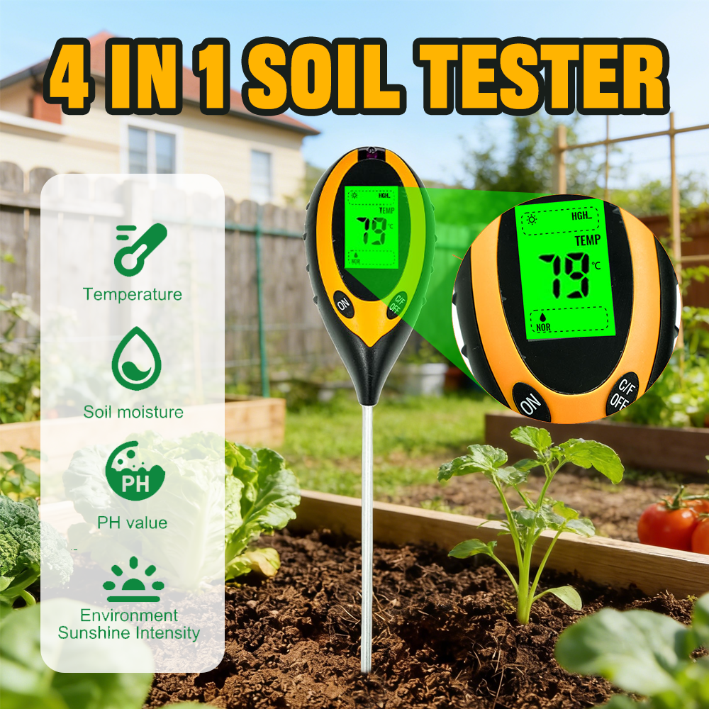 Tissue Culture Plant - 4 in 1 Soil Tester pH