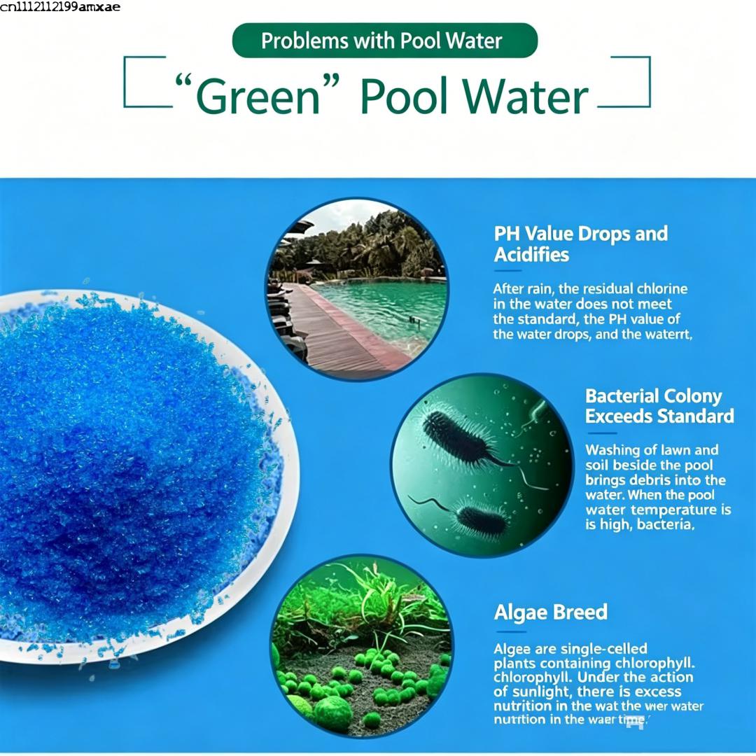 Aquarium Plant Fertilizer - High Purity Copper Sulfate Pentahydrate For