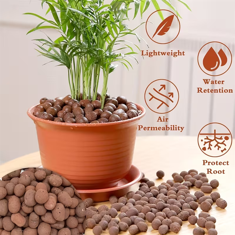 Aquarium Plant Fertilizer - 450-500g Aquarium Hydroponic Clay Pebbles Aquatic