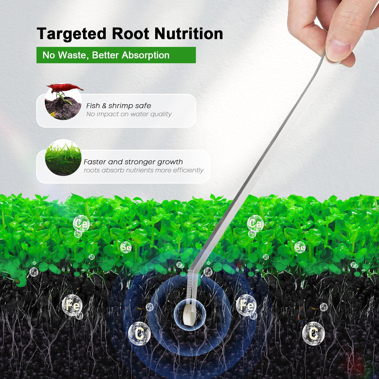 Aquarium Plant Fertilizer - FZONE Root Tabs Freshwater Aquarium Plant