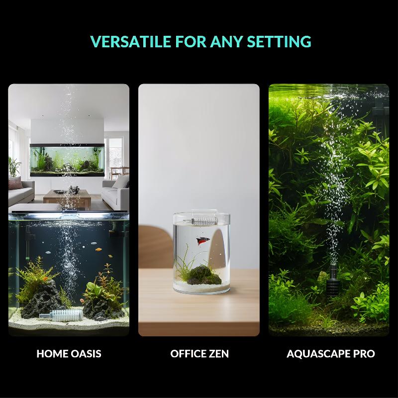 Planted Aquarium Air Stone - Fish Tank Aquarium Air Stone Inline
