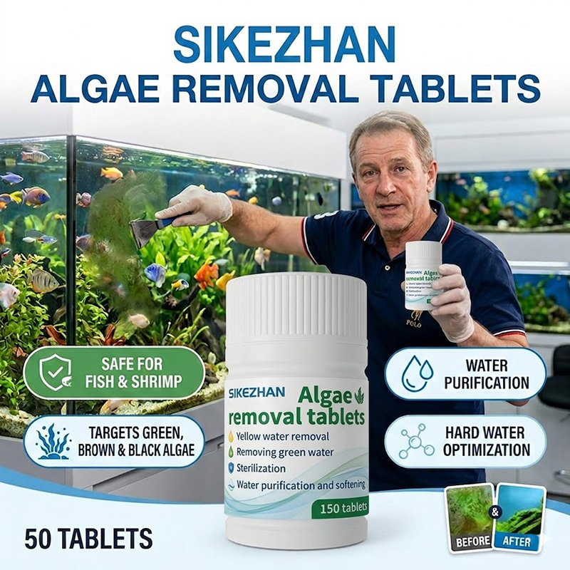 Planted Aquarium Algae Control - Fast Algae Remover Tablets Fish Tank