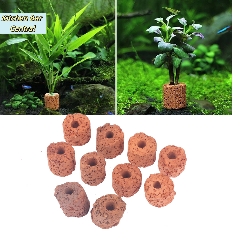 Aquarium Plant Utensils - 【10Pcs Plant Ring Aquarium Fixed Water