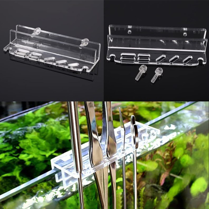 Aquarium Plant Utensils - Aquarium Plant Tools Storage Rack Acrylic