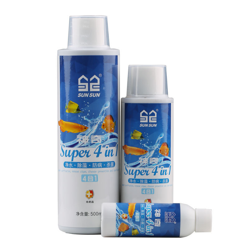 Planted Aquarium Algae Control - Sunsun 4-in-1 Aquarium Water Conditioner -