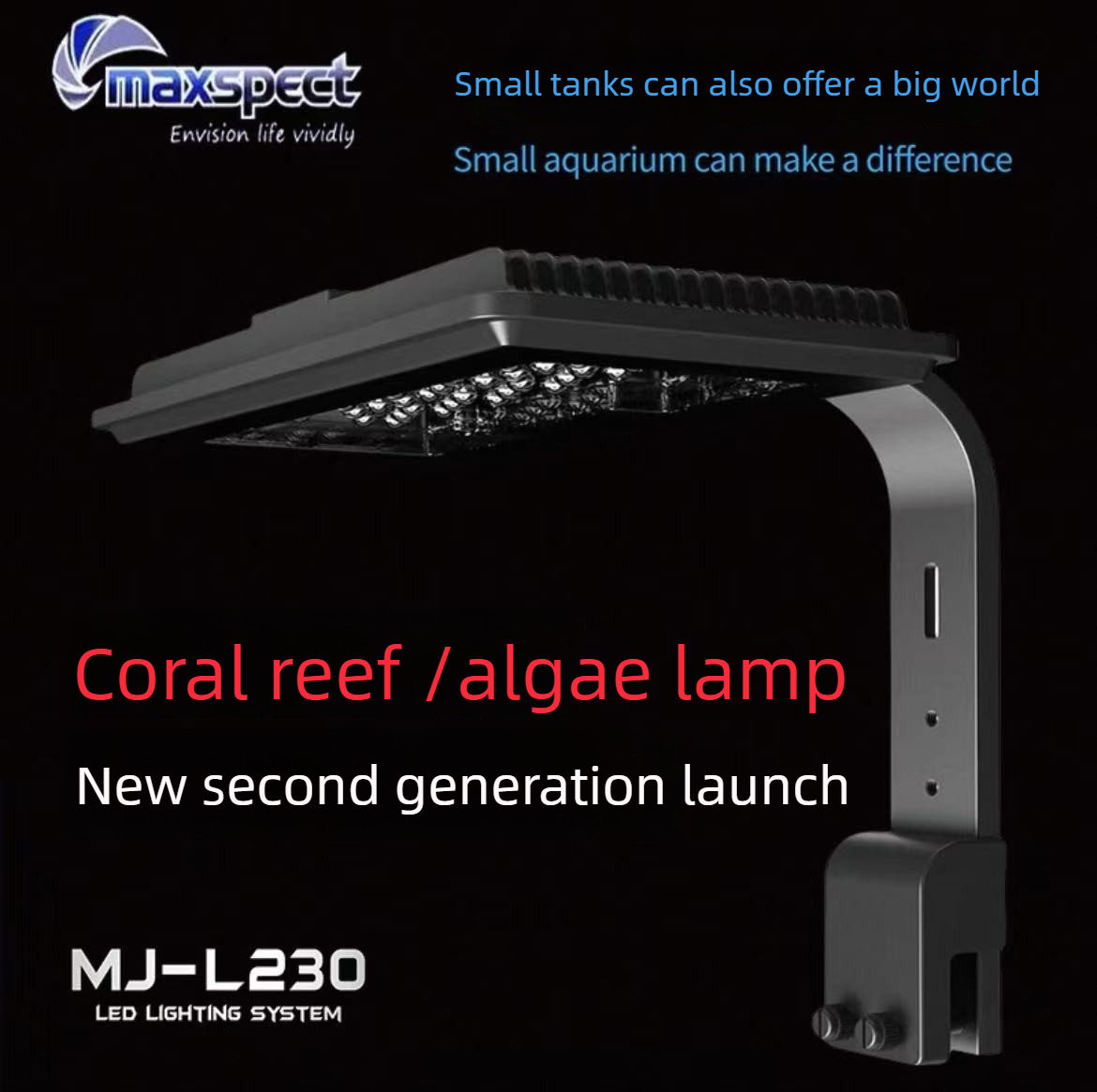 Planted Aquarium Algae Control - Maxspect LED Aquarium Light with Control
