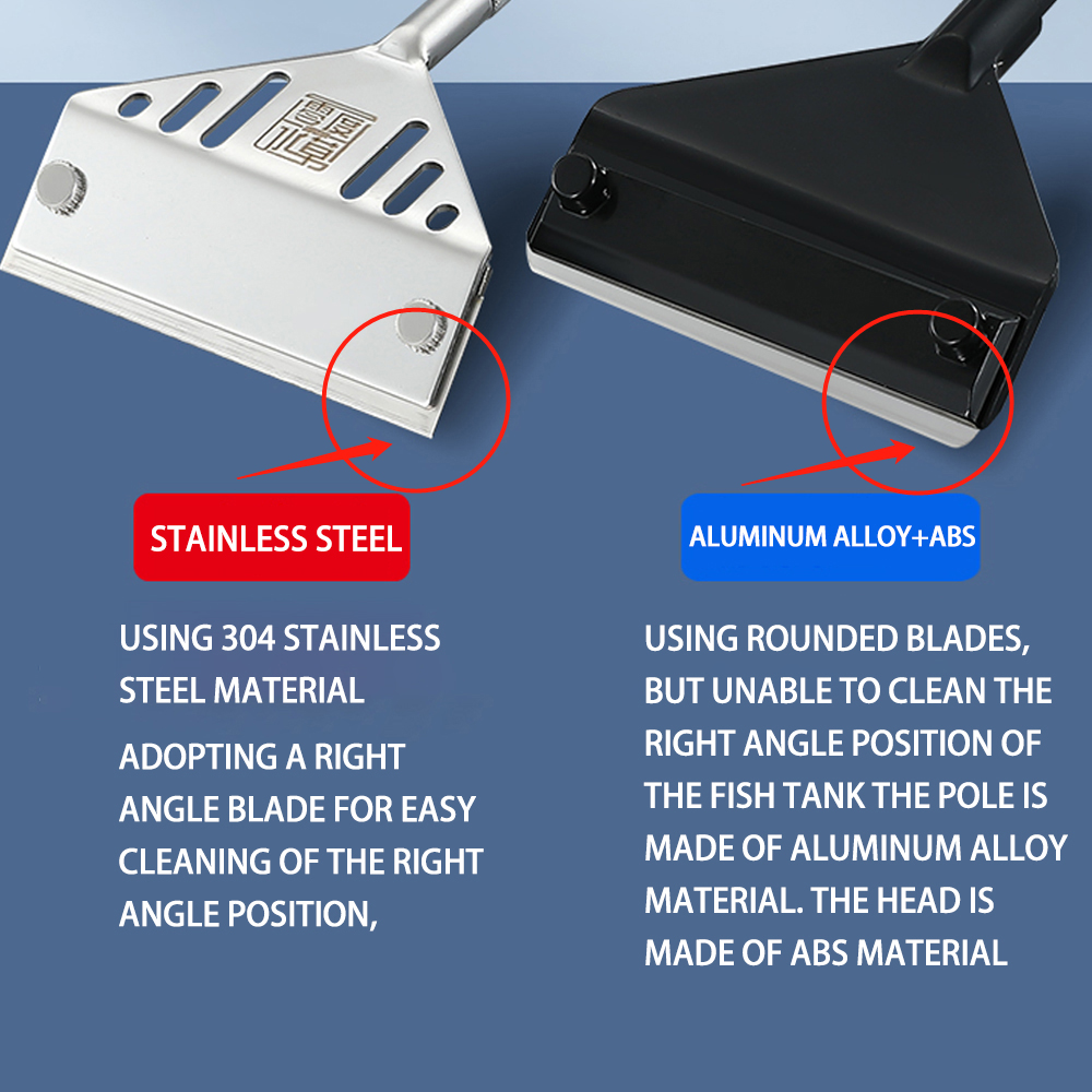 Aquarium stainless steel fish  - Planted Aquarium Algae recensie en prijs