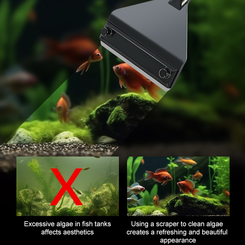Aquarium Algae Remover Aluminu - Aquarium Plant Utensils recensie en prijs