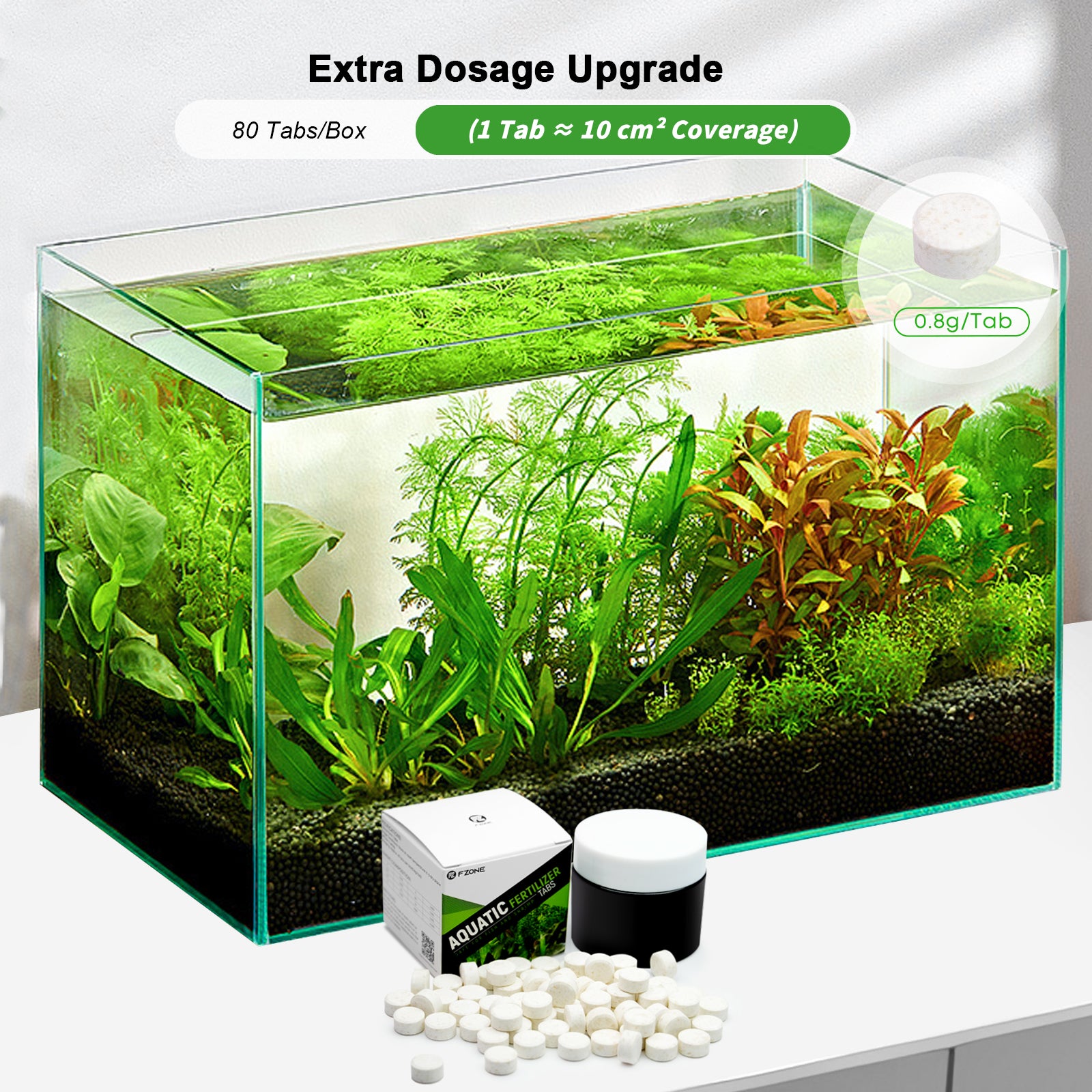 FZONE Root Tabs Freshwater Aqu - Aquarium Plant Fertilizer recensie en prijs