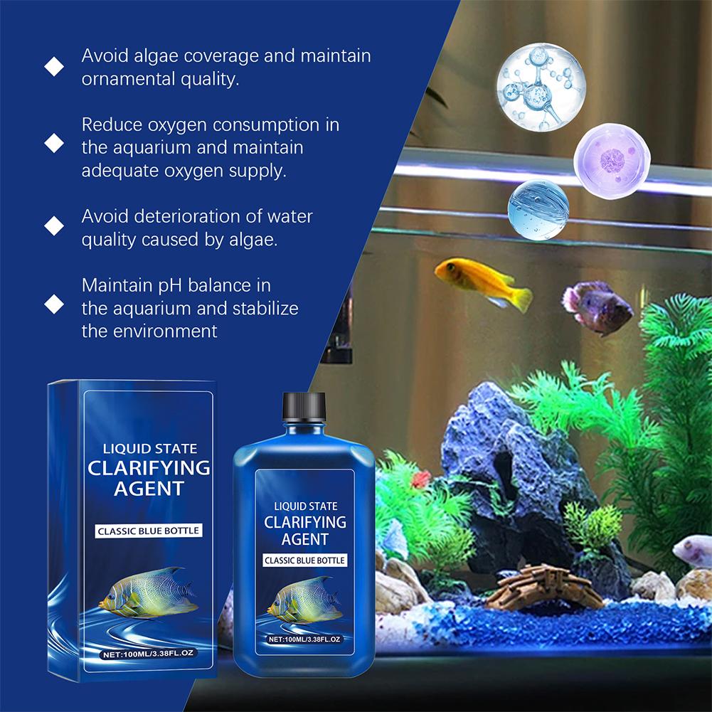 Fish Tank Water Clarifier Clea - Planted Aquarium Algae Control recensie en prijs
