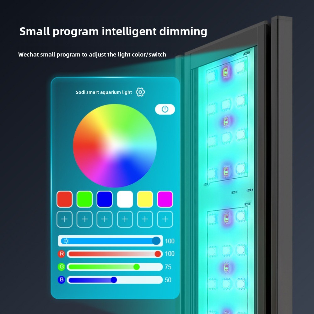 Smart Fish Tank RGB Aquatic Pl - Planted Aquarium Algae Control recensie en prijs