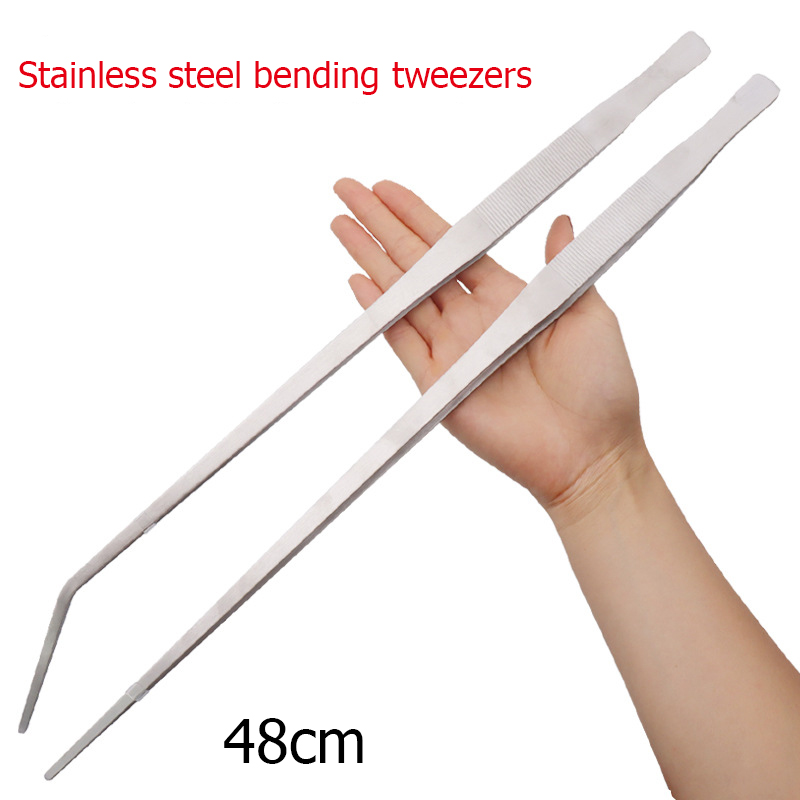 Stainless steel thick curved s - Aquarium Plant Utensils recensie en prijs