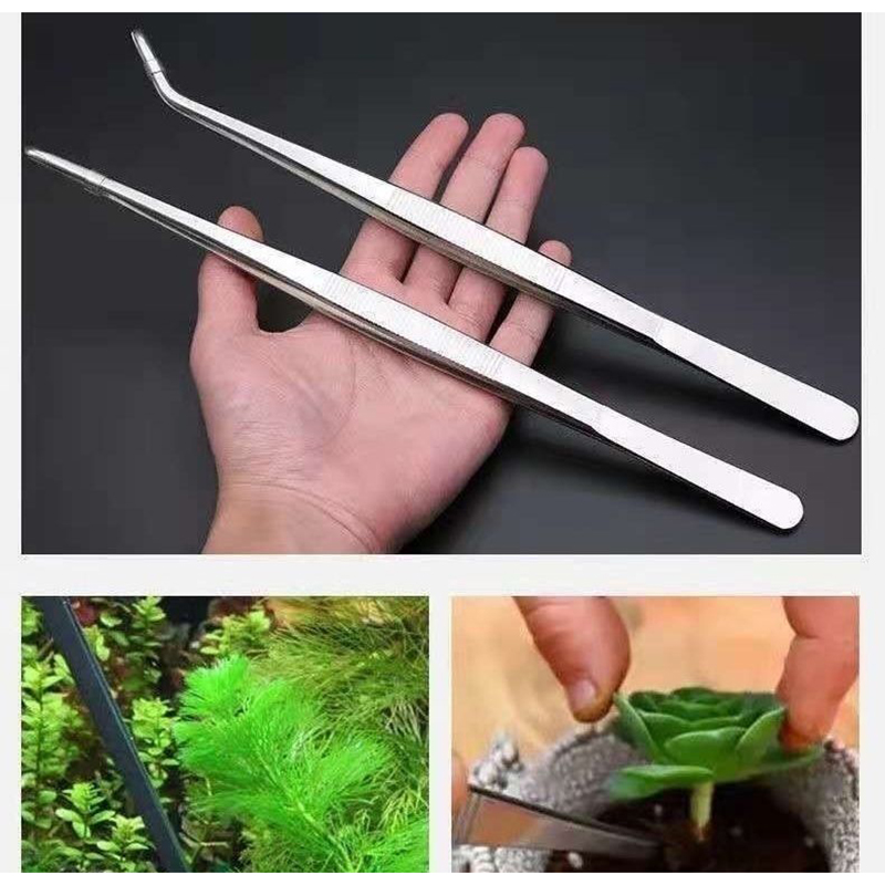 Stainless steel thick curved s - Aquarium Plant Utensils recensie en prijs