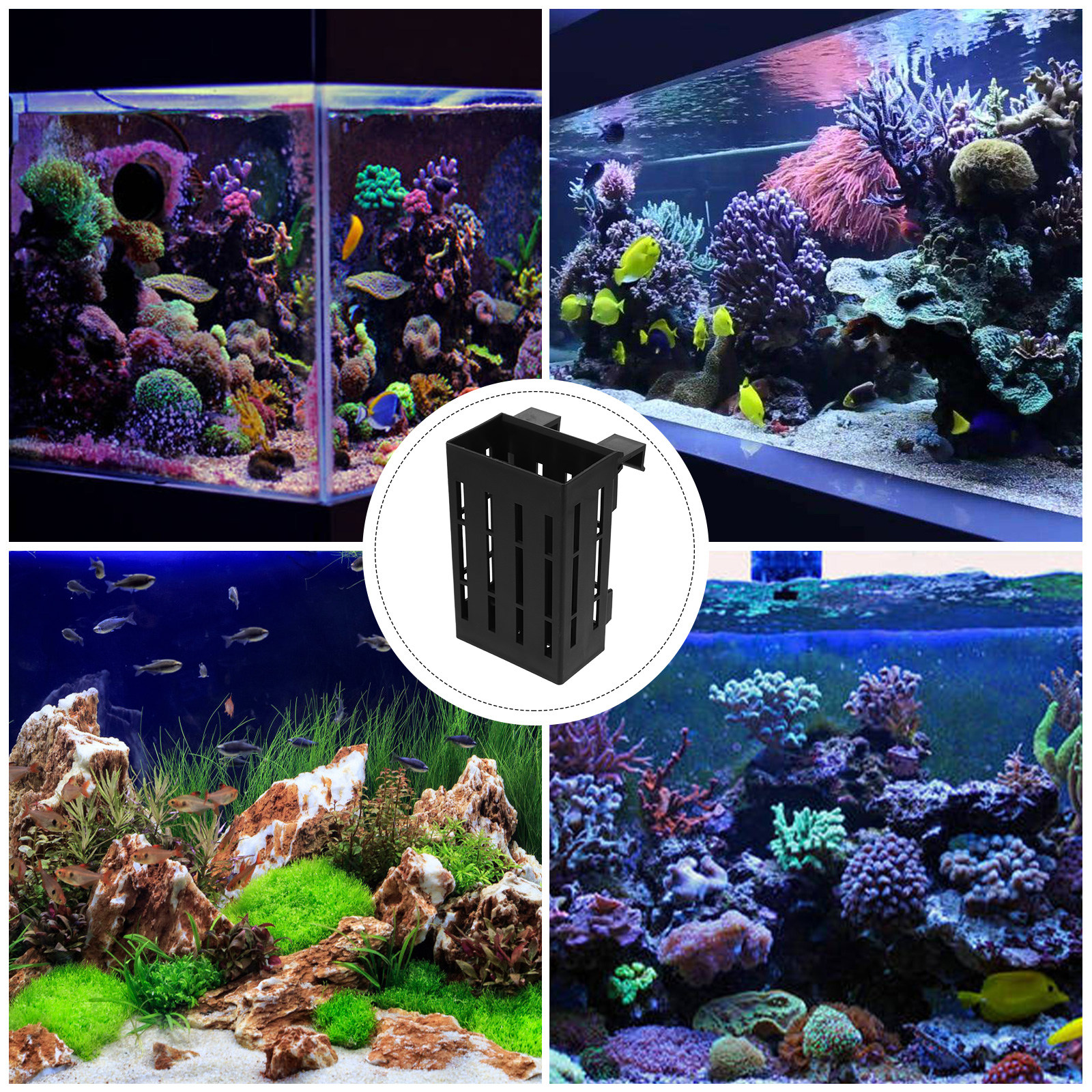 4Pcs Aquarium Plant Basket Han - Aquarium Plant Nutrients recensie en prijs