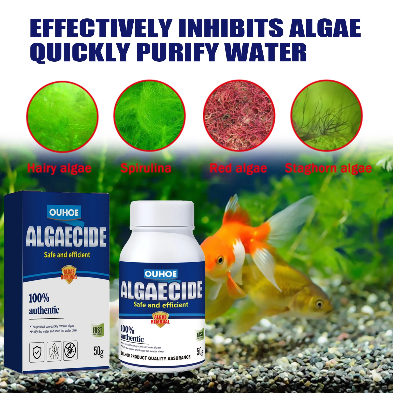 Aquarium Algae Remover High Ef - Planted Aquarium Algae Control recensie en prijs