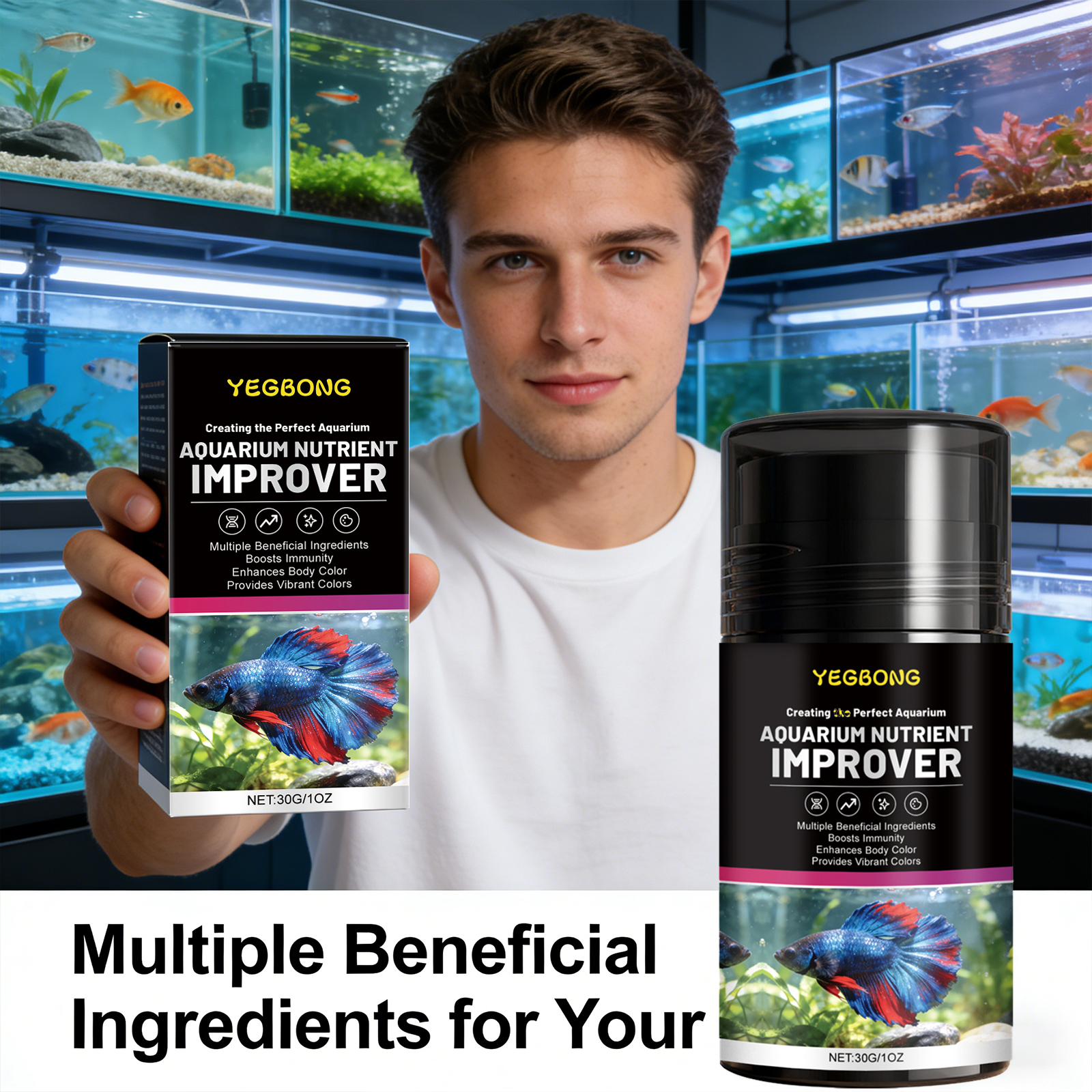 Aquarium Nutrient Improver Pro - Aquarium Plant Nutrients recensie en prijs