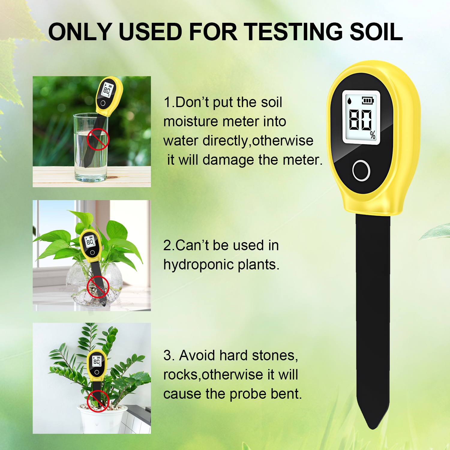Soil Moisture Sensor Monitor P - Tissue Culture Plant recensie en prijs